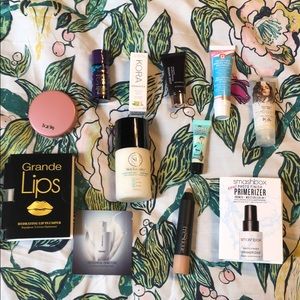 Sample Josie Maran, Kora Organics, Tarte, Smashbox